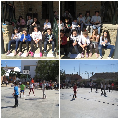 flauta y futbol